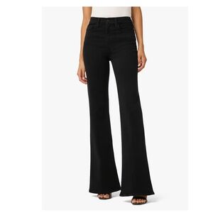 Joe's Jean Black The Molly High Rise Flare Size 24